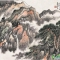 俞子才山水画欣赏