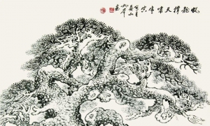 砚边杂谈｜杜明岑详解怎样画松树