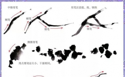 描绘松树的雄伟与多变：中国画中的松树画法
