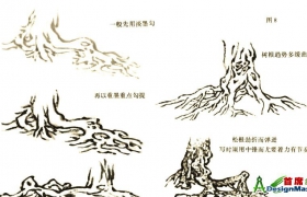 深入解析山水画中松树的画法与艺术表现